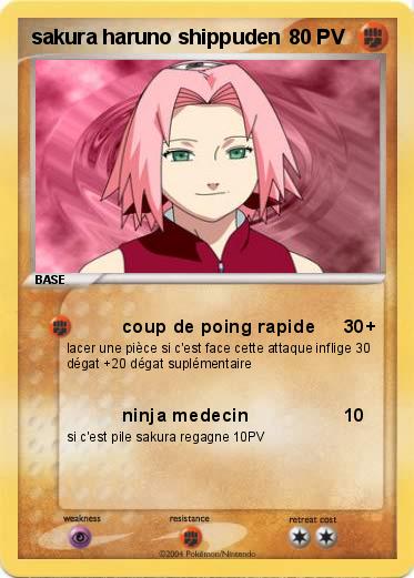 Pokemon sakura haruno shippuden