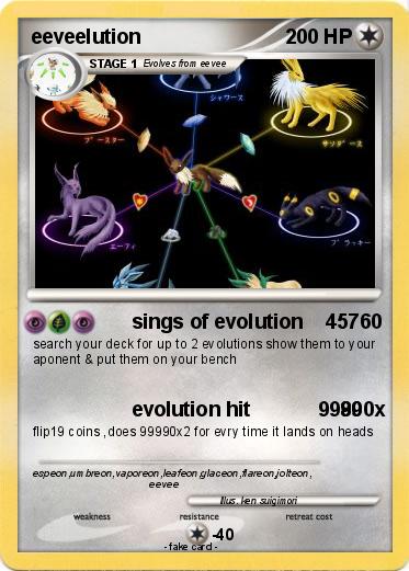 Pokemon eeveelution