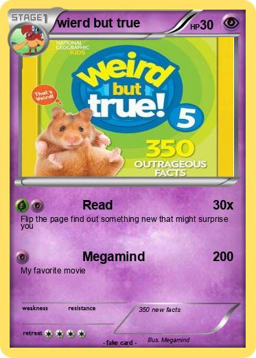 Pokemon wierd but true