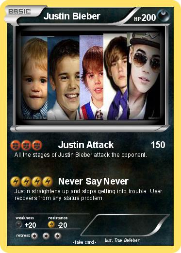 Pokemon Justin Bieber