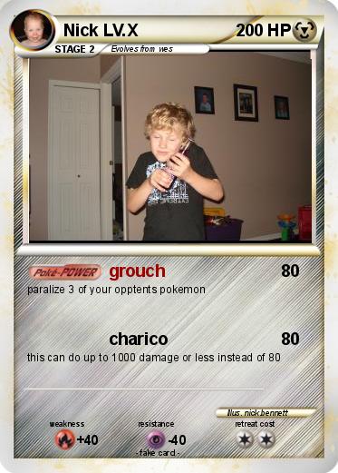Pokemon Nick LV.X