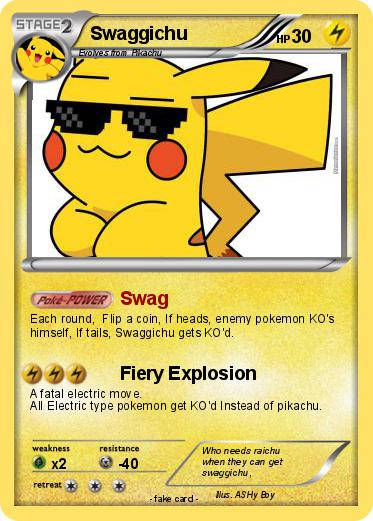 Pokemon Swaggichu
