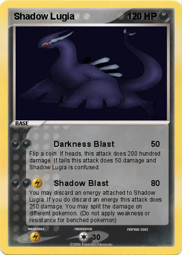Pokemon Shadow Lugia