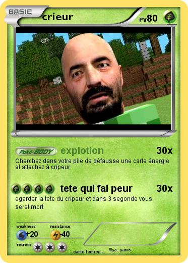 Pokemon crieur