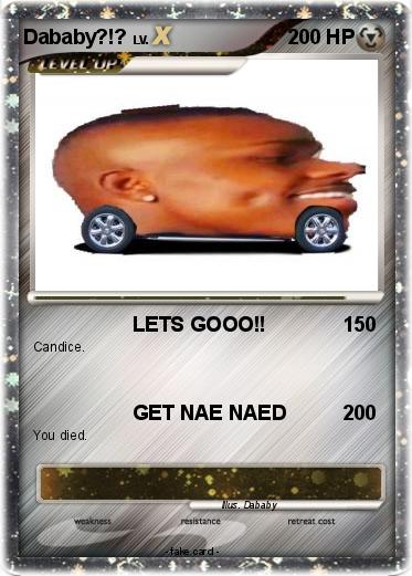 Pokemon Dababy?!?