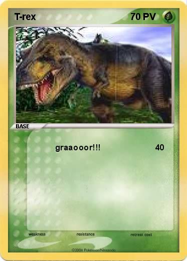 Pokemon T-rex