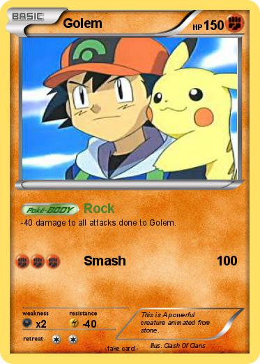Pokemon Golem