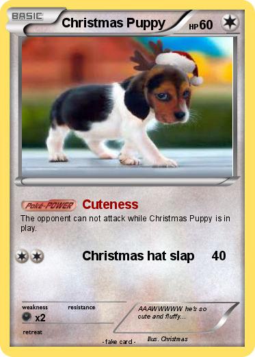 Pokemon Christmas Puppy