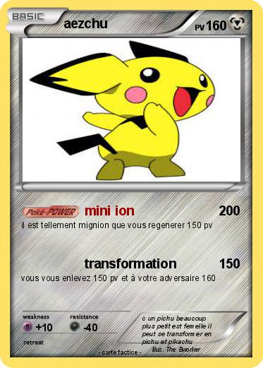 Pokemon aezchu