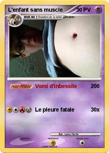 Pokemon L'enfant sans muscle