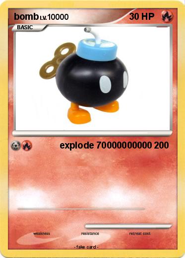 Pokemon bomb