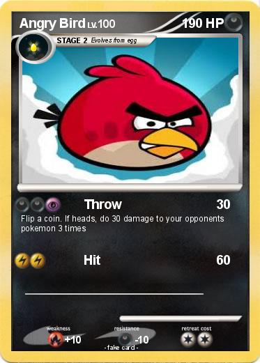 Pokemon Angry Bird