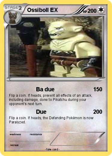 Pokemon Ossiboll EX