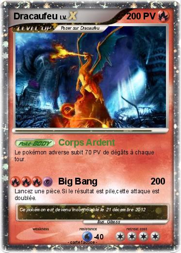 Pokemon Dracaufeu