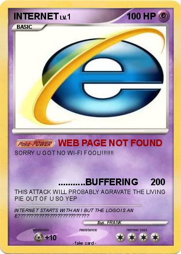 Pokemon INTERNET