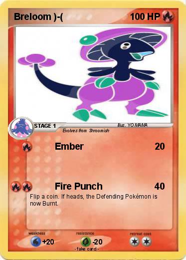 Pokemon Breloom )-(