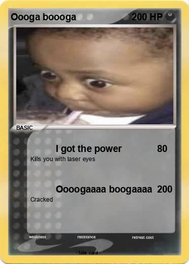 Pokemon Oooga boooga