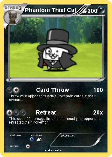 Pokemon Phantom Thief Cat