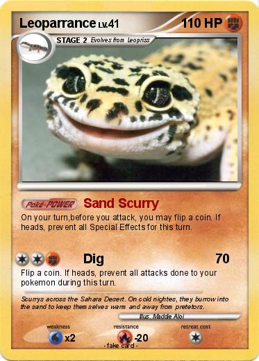 Pokemon Leoparrance