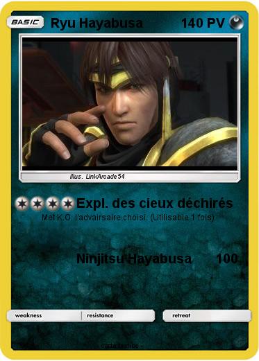 Pokemon Ryu Hayabusa