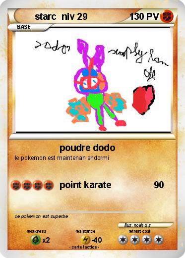Pokemon starc  niv 29