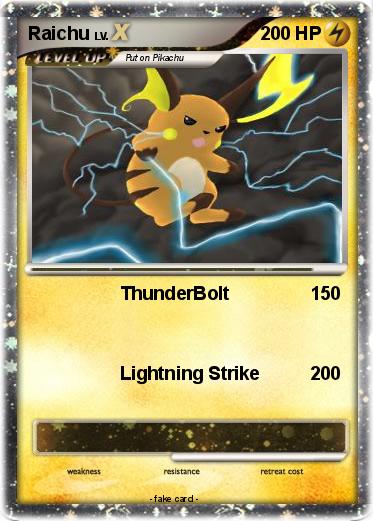 Pokemon Raichu