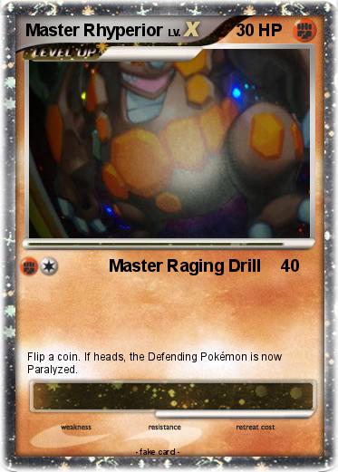 Pokemon Master Rhyperior