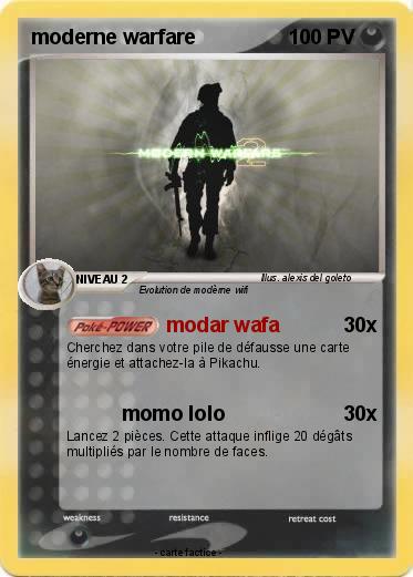 Pokemon moderne warfare
