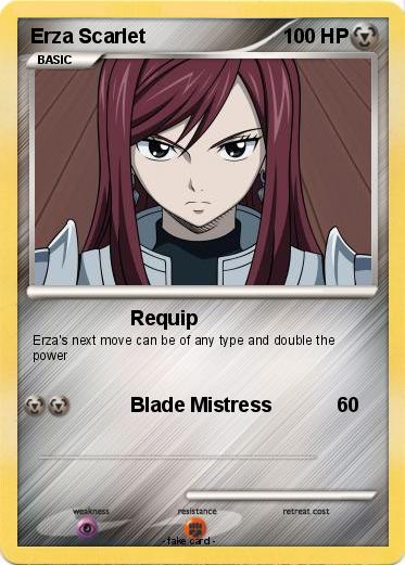 Pokemon Erza Scarlet