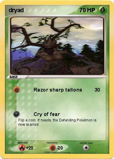 Pokemon dryad