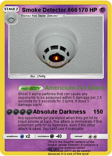 Pokemon Smoke Detector.666