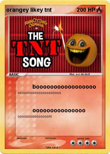 Pokemon orangey likey tnt
