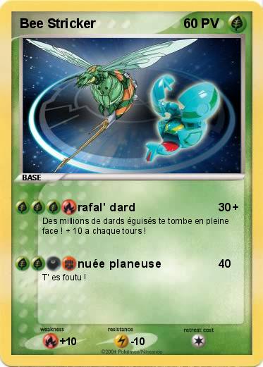 Pokemon Bee Stricker