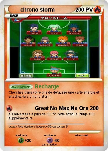 Pokemon chrono storm