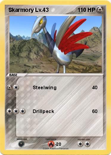 Pokemon Skarmory Lv.43