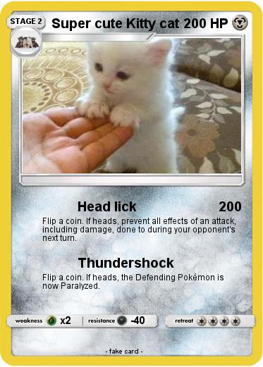 Pokemon Super cute Kitty cat