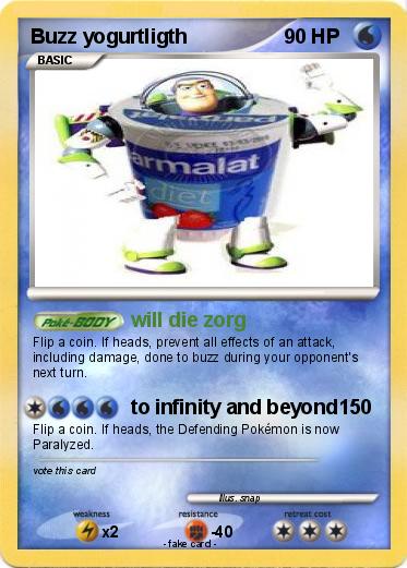 Pokemon Buzz yogurtligth
