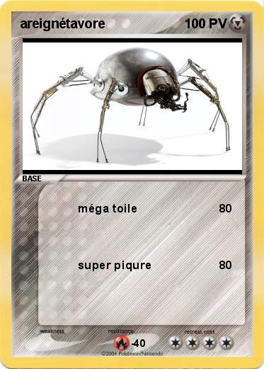 Pokemon areignétavore