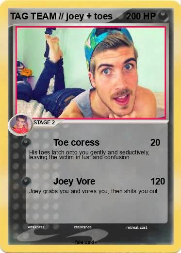 Pokemon TAG TEAM // joey + toes