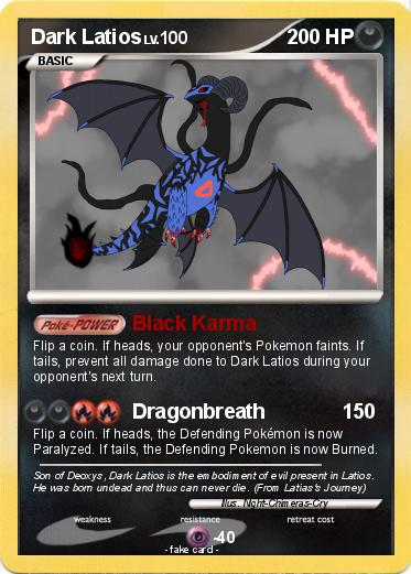 Pokemon Dark Latios