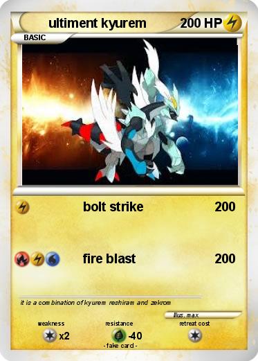 Pokemon ultiment kyurem
