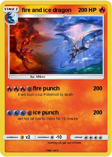 Pokemon fire and ice dragon