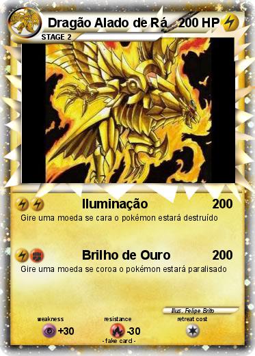 Pokemon Dragão Alado de Rá