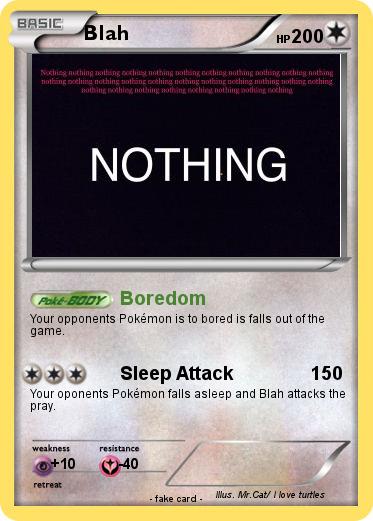 Pokemon Blah