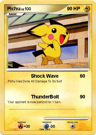 Pokemon Pichu