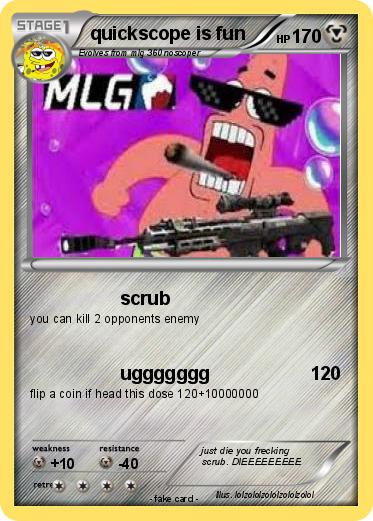 Pokemon quickscope is fun