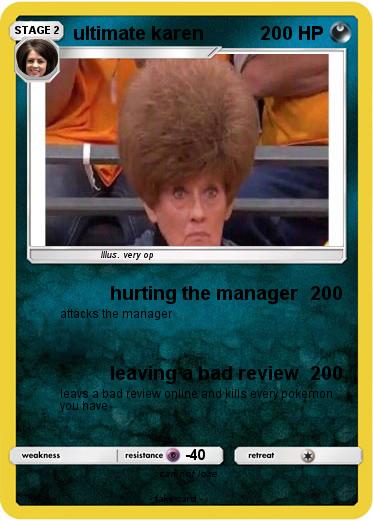 Pokemon ultimate karen