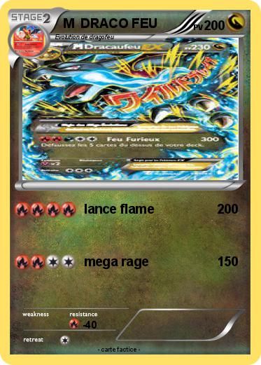 Pokemon M  DRACO FEU