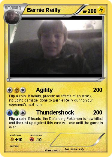 Pokemon Bernie Reilly