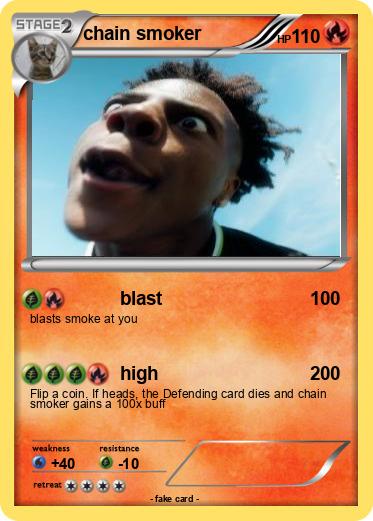 Pokemon chain smoker